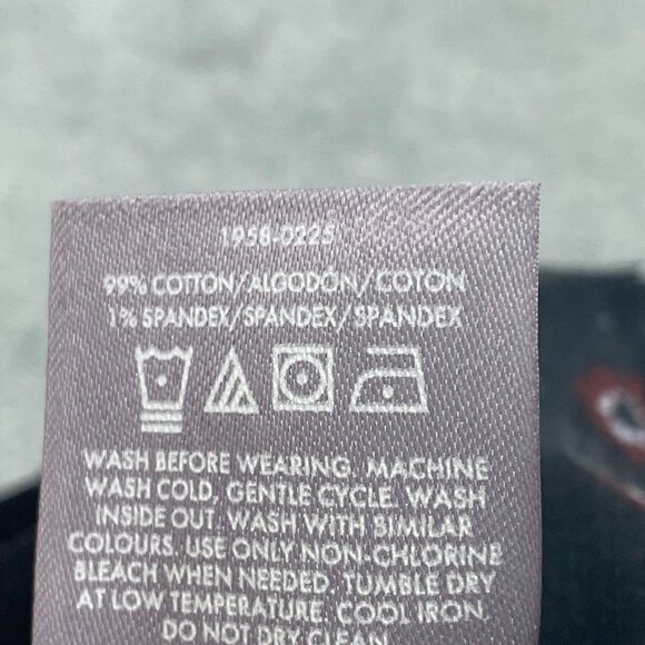 Ted Baker Mens Comfort Stretch Jeans 36x29 Black Slim Fit Denim a1403 - Picture 6 of 8